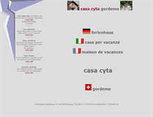 Tablet Screenshot of cyta.ch